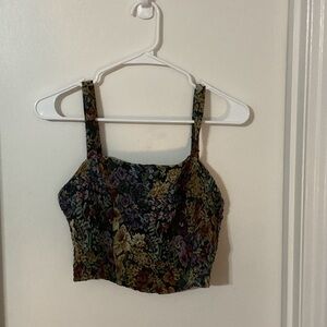 SHEIN Multicolor Floral Tank Top